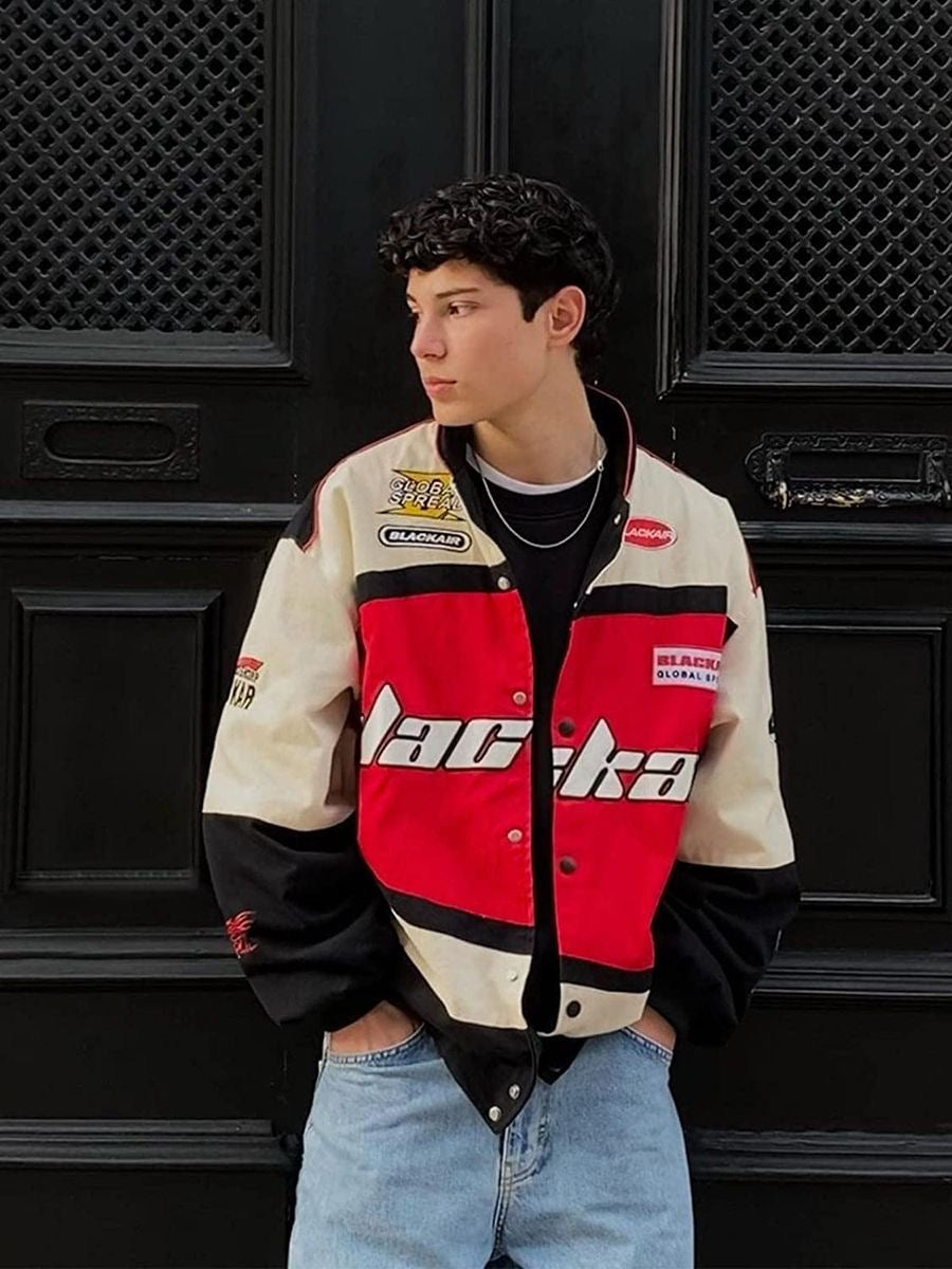Red BlackAir Racer Jacket | Motorsport Fashion & Style