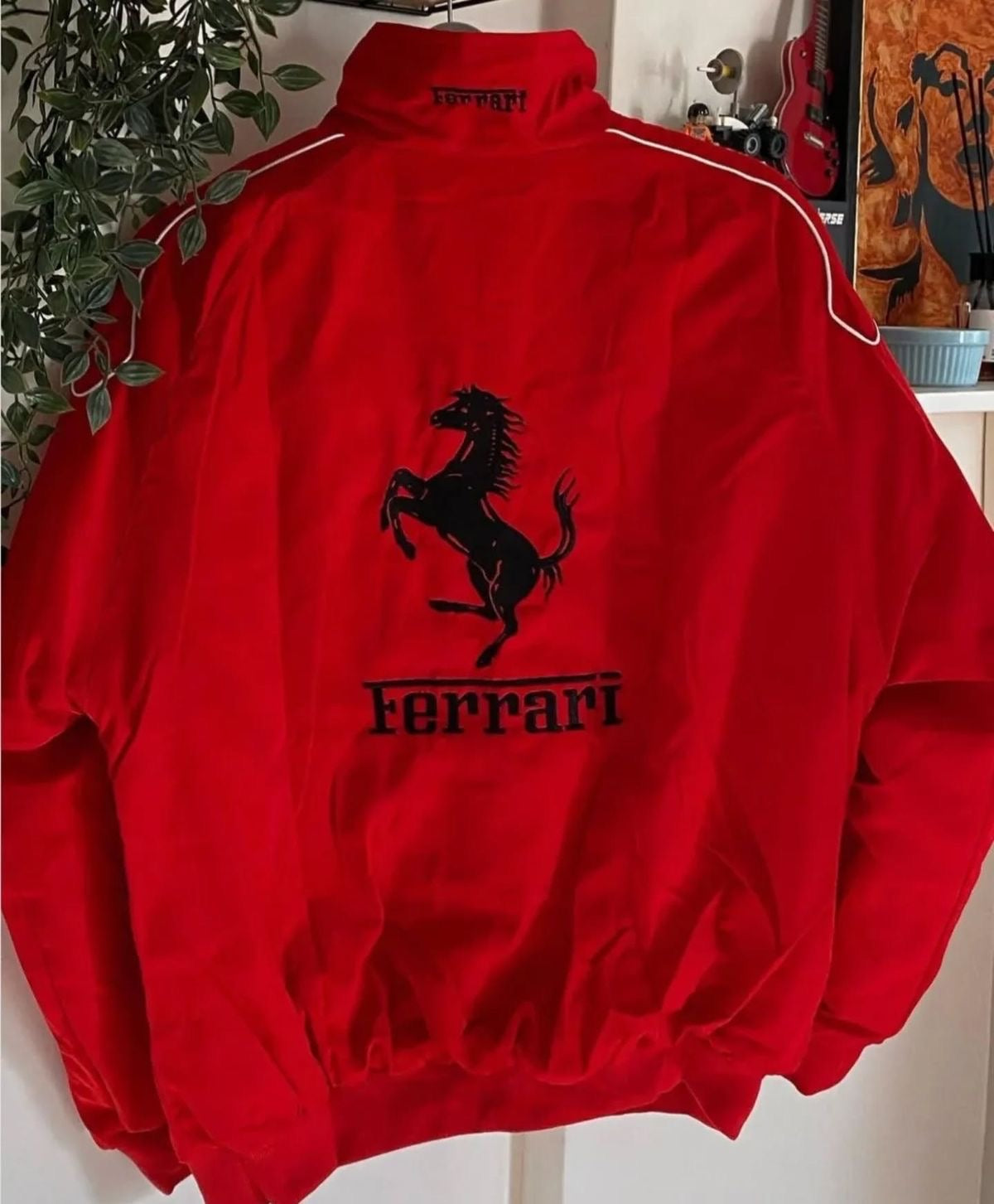 Ferrari F1 Red Racer Jacket  _ urbanhide